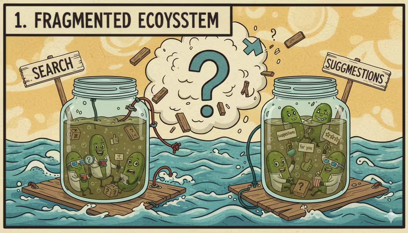 Unified discovery - bringing search and recommendations together